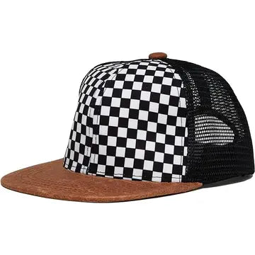 Kids Leather Patch hat